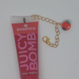 Juicy Bomb 104 Poppin Pomegranate lipgloss sleutelhanger
